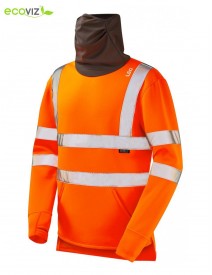 Leo Coombesgate Snood Sweatshirt Orange